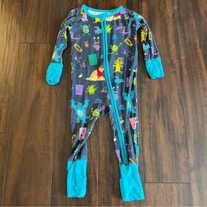 Little Sleepies Monsters Inc zippy